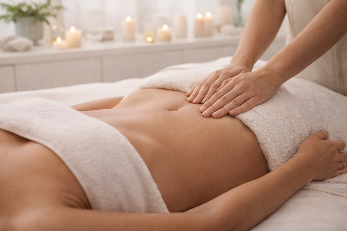 Lymfedrainage massage