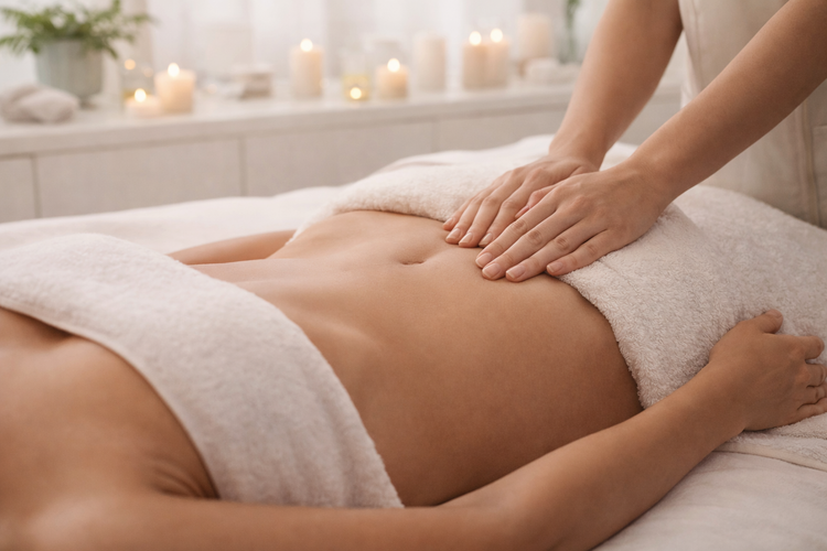 Lymfedrainage massage